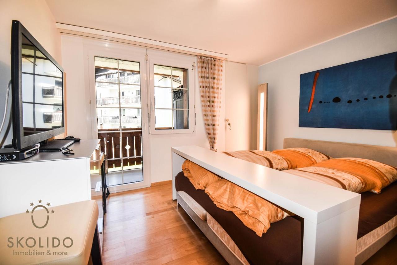 Wohnung In Zermatt Mit Postkarten Matterhornblick Bagian luar foto